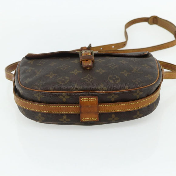 LOUIS VUITTON Monogram Jeune Fille MM Shoulder Bag M51226 LV Auth BA12321