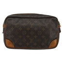LOUIS VUITTON Monogram Compiegne 28 Clutch Bag M51845 LV Auth BA12322-2