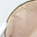 LOUIS VUITTON Monogram Trousse Demi Ronde Cosmetic Pouch M47520 LV Auth BA12323-12