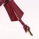 LOUIS VUITTON Monogram Vernis Alma PM Hand Bag Rose Andian M91770 Auth BA12324-12