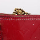 LOUIS VUITTON Monogram Vernis Alma PM Hand Bag Rose Andian M91770 Auth BA12324-25