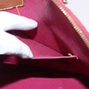 LOUIS VUITTON Monogram Vernis Alma PM Hand Bag Rose Andian M91770 Auth BA12324-31