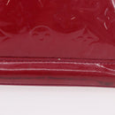 LOUIS VUITTON Monogram Vernis Alma PM Hand Bag Rose Andian M91770 Auth BA12324-2
