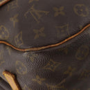 LOUIS VUITTON Monogram Saumur 35 Shoulder Bag M42254 LV Auth BA12326-17