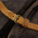 LOUIS VUITTON Monogram Saumur 35 Shoulder Bag M42254 LV Auth BA12326-18