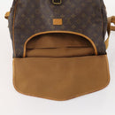 LOUIS VUITTON Monogram Saumur 35 Shoulder Bag M42254 LV Auth BA12326-22