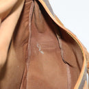 LOUIS VUITTON Monogram Saumur 35 Shoulder Bag M42254 LV Auth BA12326-23