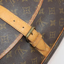 LOUIS VUITTON Monogram Saumur 35 Shoulder Bag M42254 LV Auth BA12326-25