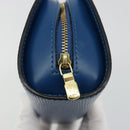LOUIS VUITTON Epi Dauphine PM Pouch Blue M48445 LV Auth BA12330-8