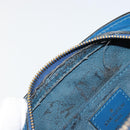 LOUIS VUITTON Epi Dauphine PM Pouch Blue M48445 LV Auth BA12330-9