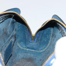 LOUIS VUITTON Epi Dauphine PM Pouch Blue M48445 LV Auth BA12330-17