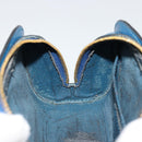 LOUIS VUITTON Epi Dauphine PM Pouch Blue M48445 LV Auth BA12330-18