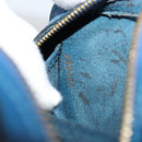 LOUIS VUITTON Epi Dauphine PM Pouch Blue M48445 LV Auth BA12330-12