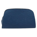 LOUIS VUITTON Epi Dauphine PM Pouch Blue M48445 LV Auth BA12330-2