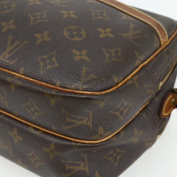 LOUIS VUITTON Monogram Reporter PM Shoulder Bag M45254 LV Auth BA12331