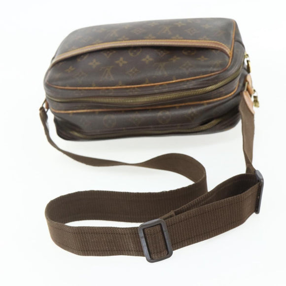 LOUIS VUITTON Monogram Reporter PM Shoulder Bag M45254 LV Auth BA12331