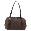 LOUIS VUITTON Damier Ebene Rivington PM Hand Bag N41157 LV Auth BA12332-13