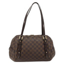 LOUIS VUITTON Damier Ebene Rivington PM Hand Bag N41157 LV Auth BA12332-2