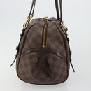 LOUIS VUITTON Damier Ebene Rivington PM Hand Bag N41157 LV Auth BA12332-4