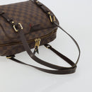LOUIS VUITTON Damier Ebene Rivington PM Hand Bag N41157 LV Auth BA12332-7