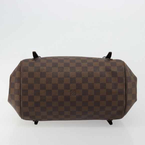LOUIS VUITTON Damier Ebene Rivington PM Hand Bag N41157 LV Auth BA12332