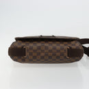 LOUIS VUITTON Damier Ebene Brooklyn PM Shoulder Bag N51210 LV Auth BA12333-5