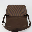 LOUIS VUITTON Damier Ebene Brooklyn PM Shoulder Bag N51210 LV Auth BA12333-19