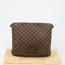 LOUIS VUITTON Damier Ebene Brooklyn PM Shoulder Bag N51210 LV Auth BA12333-12