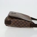 LOUIS VUITTON Damier Ebene Brooklyn PM Shoulder Bag N51210 LV Auth BA12333-3