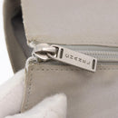 CHANEL Tote Bag Canvas Gray Silver CC Auth BA12334-10