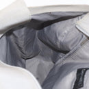 CHANEL Tote Bag Canvas Gray Silver CC Auth BA12334-19