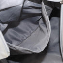 CHANEL Tote Bag Canvas Gray Silver CC Auth BA12334-20