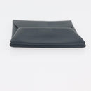 HERMES Pastier Coin Purse Leather Navy Silver Auth BA12337-6