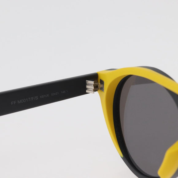 FENDI Sunglasses plastic Gray Auth BA12341