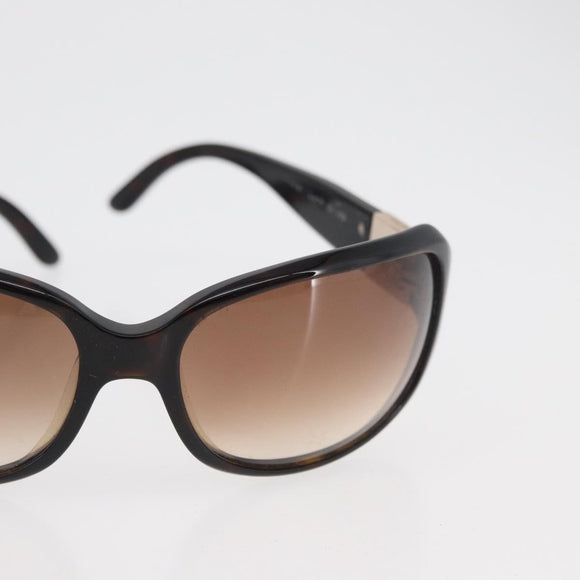 PRADA Loewe Sunglasses plastic 2 Set Beige Black Auth BA12344