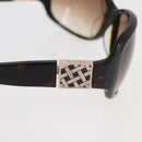 PRADA Loewe Sunglasses plastic 2 Set Beige Black Auth BA12344-15