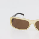 PRADA Loewe Sunglasses plastic 2 Set Beige Black Auth BA12344-4
