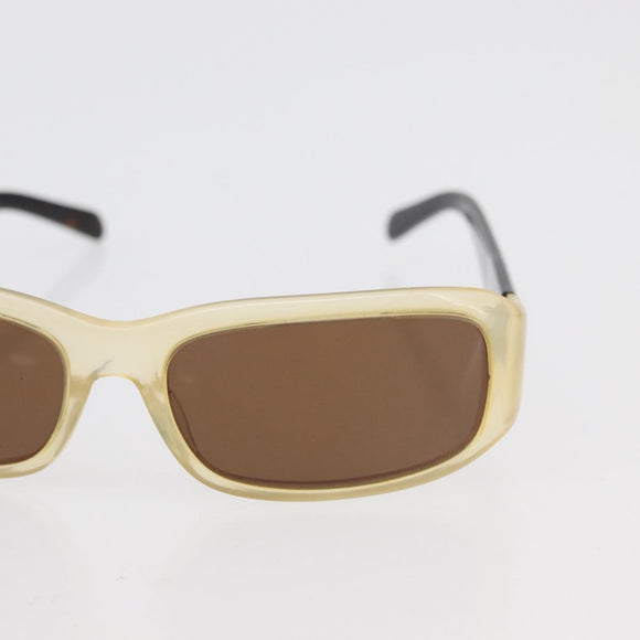 PRADA Loewe Sunglasses plastic 2 Set Beige Black Auth BA12344