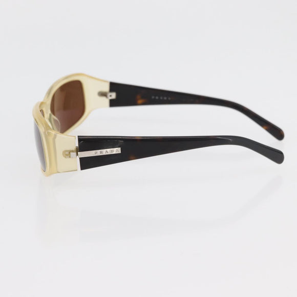 PRADA Loewe Sunglasses plastic 2 Set Beige Black Auth BA12344