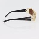 PRADA Loewe Sunglasses plastic 2 Set Beige Black Auth BA12344-7