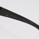 PRADA Loewe Sunglasses plastic 2 Set Beige Black Auth BA12344-8