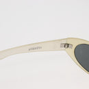 GIVENCHY Christian Dior Sunglasses plastic 2 Set Beige Brown Auth BA12345-17
