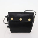 Salvatore Ferragamo Shoulder Bag Leather 2 Set Black Auth BA12347-10