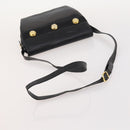 Salvatore Ferragamo Shoulder Bag Leather 2 Set Black Auth BA12347-13