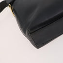 Salvatore Ferragamo Shoulder Bag Leather 2 Set Black Auth BA12347-8