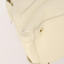 Salvatore Ferragamo Gancini Hand Bag Leather 2 Set Red White Auth BA12348-8