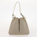 GUCCI GG Canvas Sherry Line Shoulder Bag Canvas 2 Set Beige Auth BA12349-11