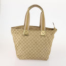 GUCCI GG Canvas Sherry Line Shoulder Bag Canvas 2 Set Beige Auth BA12349-3