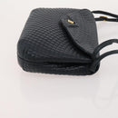BALLY Shoulder Bag Leather 3 Set Navy Black Brown Auth BA12350-11