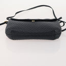 BALLY Shoulder Bag Leather 3 Set Navy Black Brown Auth BA12350-14